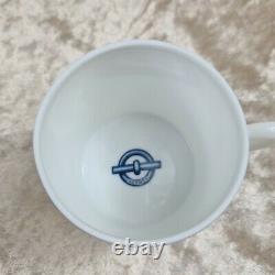 Hermes Demitasse Cup & Saucer CHAINE D'ANCRE Authentic No Box (Unused)