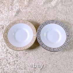 Hermes Demitasse Cup & Saucer Egee Soleil 2 Sets Espresso Porcelain Tableware