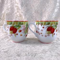 Hermes Demitasse Cup & Saucer Porcelain Tableware Pythagore Pythagoras 2 Sets