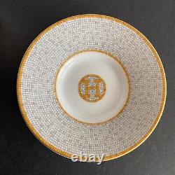 Hermes Mosaique Demitasse Cup & Saucer Unused Mint Condition