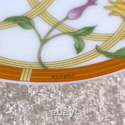 Hermes Paris Demitasse Cup & Saucer La Siesta Porcelain Tableware 2 Sets