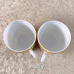 Hermes Paris Demitasse Cup & Saucer La Siesta Porcelain Tableware 2 Sets withBox