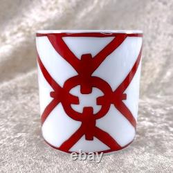 Hermes Paris Demitasse Cup and Saucer Balcon du Guadalquivir Porcelain Tableware