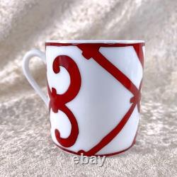 Hermes Paris Demitasse Cup and Saucer Balcon du Guadalquivir Porcelain Tableware