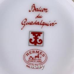 Hermes Paris Demitasse Cup and Saucer Balcon du Guadalquivir Porcelain Tableware