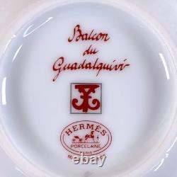 Hermes Paris Demitasse Cup and Saucer Balcon du Guadalquivir Porcelain Tableware