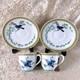 Hermes Paris Demitasse Cup And Saucer Toucans Toucan Porcelain 2 Sets