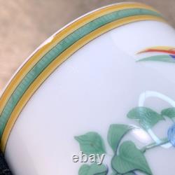 Hermes Paris Demitasse Cup and Saucer Toucans Toucan Porcelain 2 Sets