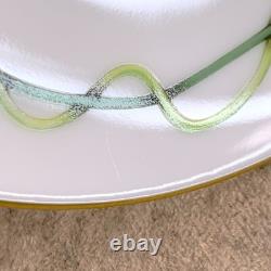 Hermes Paris Nil Demitasse Cup & Saucer Porcelain Tableware Nile Gold Rim