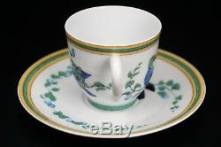 Hermes Toucan Demitasse Cup and Saucer