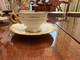 Hutschenreuter Porcelain Demitasse Cups And Saucers. Gold Trim. 8 Sets