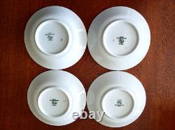 Hutschenreuther Lorenz JHR Germany 4 Demitasse Espresso Cups & Saucers Vintage