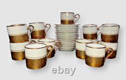 Hutschenreuther/Tirschenreuther Demitasse 2 sets of Cups and Saucers