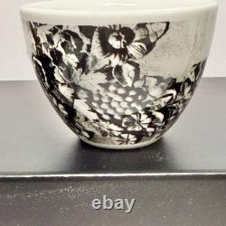 Illy Collection 1999 Espresso Cups & Saucers Set 6 Black & White Art Mitterteich