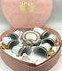 Imperial Japan Design Set Of 6 Demitasse Cups Saucers Pink Heart Valentine Box