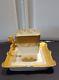 Jpl Jean Pouyat Limoges France White And Gold Encrusted Demitasse Cup