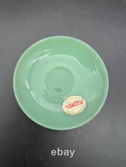 Jadite-Jadeite Restaurant Demitasse Cup and Saucer