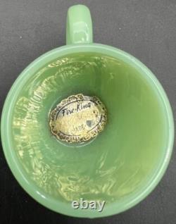 Jadite-Jadeite Restaurant Demitasse Cup and Saucer