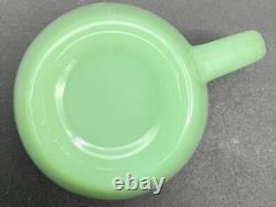 Jadite-Jadeite Restaurant Demitasse Cup and Saucer