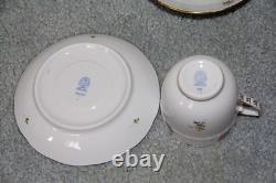 KIMBERLY by HEREND Set of 10 Demitasse Cups & Saucers 709 MF