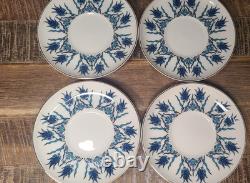 Karaca iznik Turkish Demitasse 5 2Espresso Coffee Cups & 4 4.5 Saucers