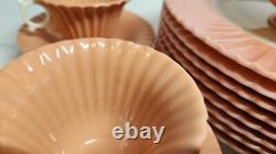 LENOX China L107 Pattern Wedding Engagement Demitasse Lot Salmon 22pc RARE