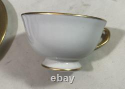 LENOX GILDED COBALT With FLOWERS DEMITASSE CUP AND SAUCER