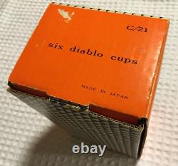 Lagardo Tackett TACK Porcelain Diablo Footed Demitasse Espresso Cups + Saucers