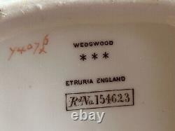 Late 19th C. Wedgwood #154623 Havelock Tea Pot with12 Demitasse/Tea Cups & Saucers