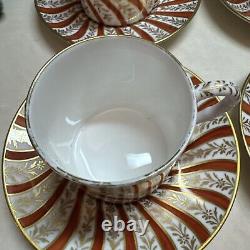 Le Tallec France Tiffany Private Stock Flower Demitasse Cup & Saucers Set of 12