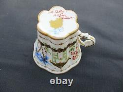 Le Tallec Paris Antique French Demitasse & Saucer Cirque Chinois Chinese Circus