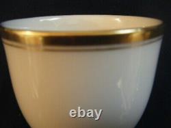 Lenox #86 DEMITASSE CUPS & SAUCERS Gold Band (Set of 8) REDUCED