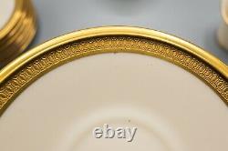 Lenox Aristocrat Demitasse Cup and Saucers Set of 11 FREE USA SHIPPING