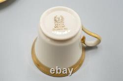 Lenox Aristocrat Demitasse Cup and Saucers Set of 11 FREE USA SHIPPING