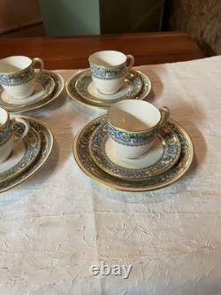 Lenox Autumn Backstamped Demitasse/Expresso Cups and Saucers Preowned. 6