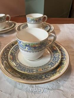 Lenox Autumn Backstamped Demitasse/Expresso Cups and Saucers Preowned. 6