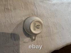 Lenox Autumn Backstamped Demitasse/Expresso Cups and Saucers Preowned. 6