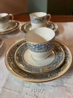 Lenox Autumn Backstamped Demitasse/Expresso Cups and Saucers Preowned. 6