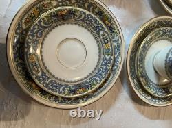 Lenox Autumn Backstamped Demitasse/Expresso Cups and Saucers Preowned. 6