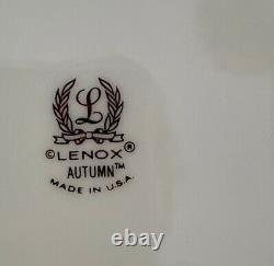 Lenox Autumn Demitasse Cups & Saucers 4 Sets of 2