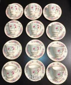 Lenox Cinderella Demitasse / Espresso Cup & Saucer V308 set of 12 RARE MINT