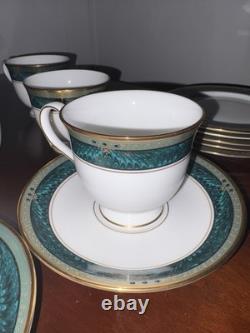 Lenox Classic Footed Demitasse Tea Cup and Saucer 8 sets