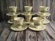 Lenox Rutledge Demitasse Footed Cups And Saucers 8 Sets