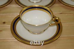 Lenox S4B S. 4. B. (7) Demitasse Cups, 1 3/4 & (7) Demitasse Saucers, 4 3/4