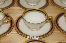 Lenox S4B S. 4. B. (7) Demitasse Cups, 1 3/4 & (7) Demitasse Saucers, 4 3/4