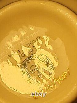 Lenox Stratford Maroon & Cream Demitasse Cup and Saucer Set Gold Trim 1306/R417R