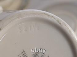 Lenox The Autumn Pattern Coffee Pot 521 1/2 & 8 Demitasse Cups & Saucers