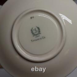Lenox Tiffany China 1306/86 Smooth Gold Trim 8 Demitasse Cups and Saucers Lenox Tiffany China 1306/86 Smooth Gold Trim 8 Demitasse Cups and Saucers