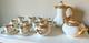 Limoge France Demitasse Set Withsugar/creamer, Tea Pot, Coffee Pot, 8 Cups/saucers
