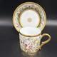 Limoges Ancienne Manufacture Royale Fleurs Des Champs Demitasse Cup & Saucer